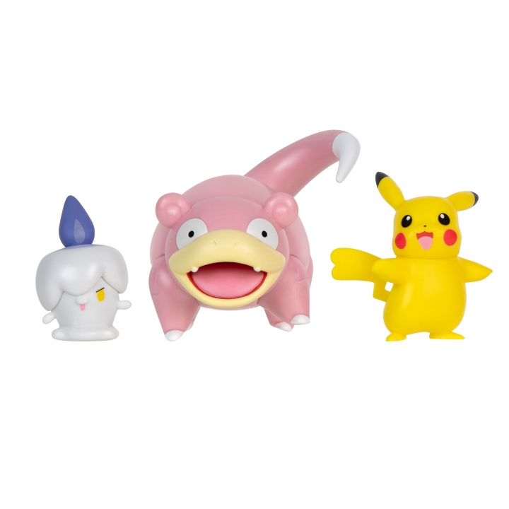 Pokémon Battle Figure 3 Pk - Pikachu (PKW3056) i gruppen LEKSAKER, BARN- & BABYPRODUKTER / Leksaker / Figurer, Miniatyrer & tillbehör hos TP E-commerce Nordic AB (C85987)