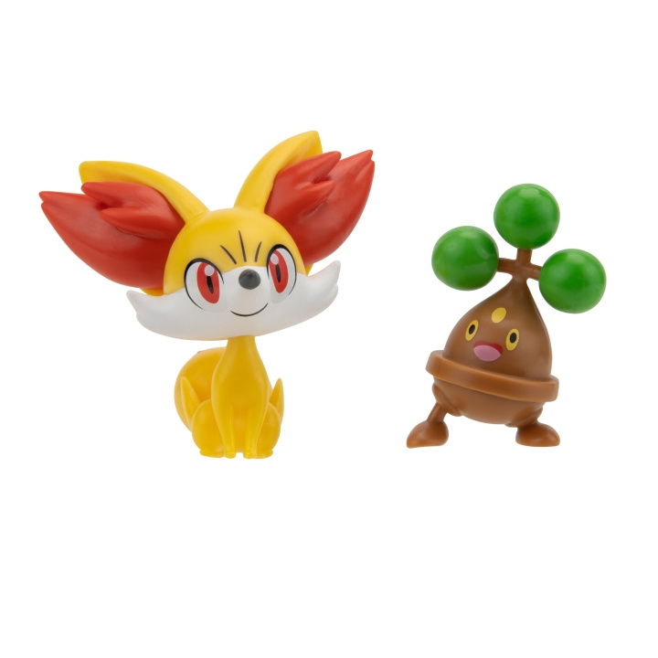 Pokémon Stridsfigur - Fennekin & Bonsly (PKW3012) i gruppen LEKSAKER, BARN- & BABYPRODUKTER / Leksaker / Figurer, Miniatyrer & tillbehör hos TP E-commerce Nordic AB (C85992)