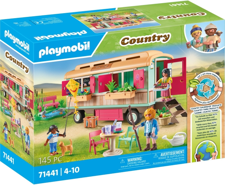 Playmobil Mysigt kafé med grönsaksodling (71441) i gruppen LEKSAKER, BARN- & BABYPRODUKTER / Leksaker / Lekset hos TP E-commerce Nordic AB (C86012)