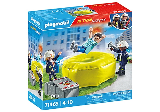 Playmobil Brandman med luftkudde (71465) i gruppen LEKSAKER, BARN- & BABYPRODUKTER / Leksaker / Lekset hos TP E-commerce Nordic AB (C86019)