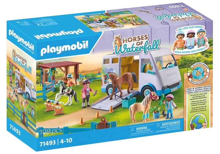 Playmobil Mobil ridskola för hästar (71493) i gruppen LEKSAKER, BARN- & BABYPRODUKTER / Leksaker / Lekset hos TP E-commerce Nordic AB (C86026)