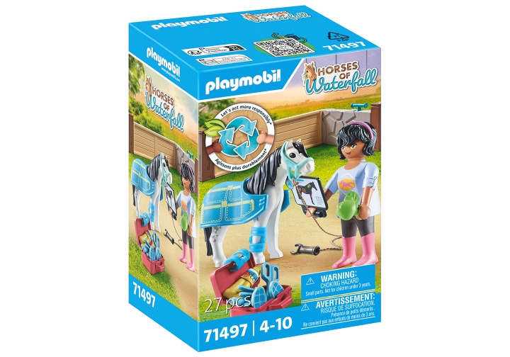 Playmobil Terapeut för hästar (71497) i gruppen LEKSAKER, BARN- & BABYPRODUKTER / Leksaker / Lekset hos TP E-commerce Nordic AB (C86030)