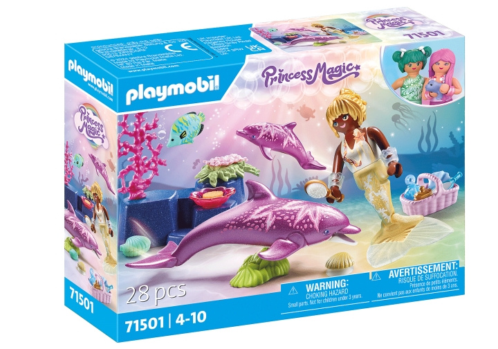 Playmobil Sjöjungfru med delfiner (71501) i gruppen LEKSAKER, BARN- & BABYPRODUKTER / Leksaker / Lekset hos TP E-commerce Nordic AB (C86031)