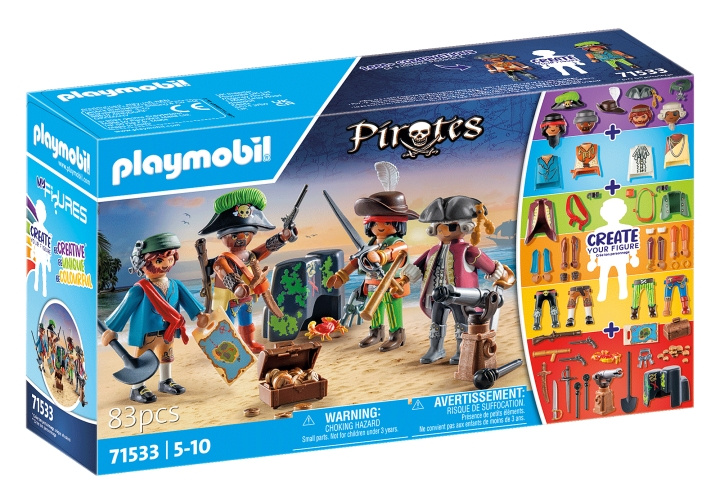 Playmobil Pirater - My Figures (71533) i gruppen LEKSAKER, BARN- & BABYPRODUKTER / Leksaker / Lekset hos TP E-commerce Nordic AB (C86037)