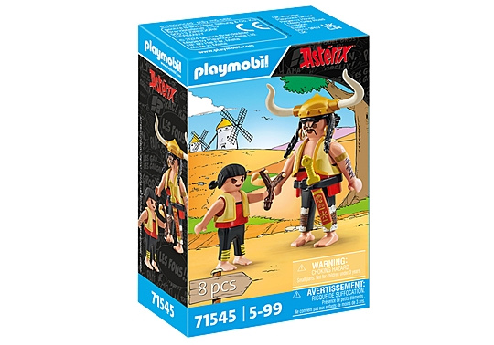 Playmobil Asterix: Huevos y Bacon och Pepe (71545) i gruppen LEKSAKER, BARN- & BABYPRODUKTER / Leksaker / Lekset hos TP E-commerce Nordic AB (C86045)