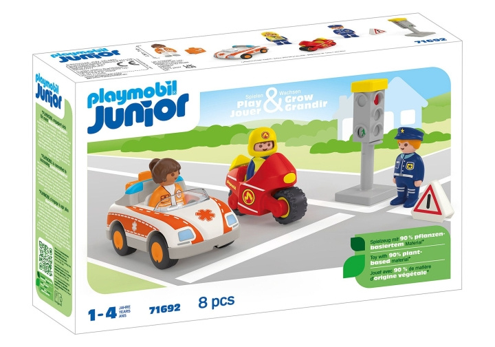 Playmobil JUNIOR: Vardagens hjältar (71692) i gruppen LEKSAKER, BARN- & BABYPRODUKTER / Leksaker / Lekset hos TP E-commerce Nordic AB (C86053)