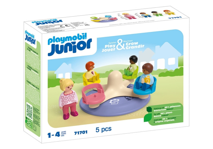 Playmobil JUNIOR: Nummerkarusell (71701) i gruppen LEKSAKER, BARN- & BABYPRODUKTER / Leksaker / Lekset hos TP E-commerce Nordic AB (C86054)