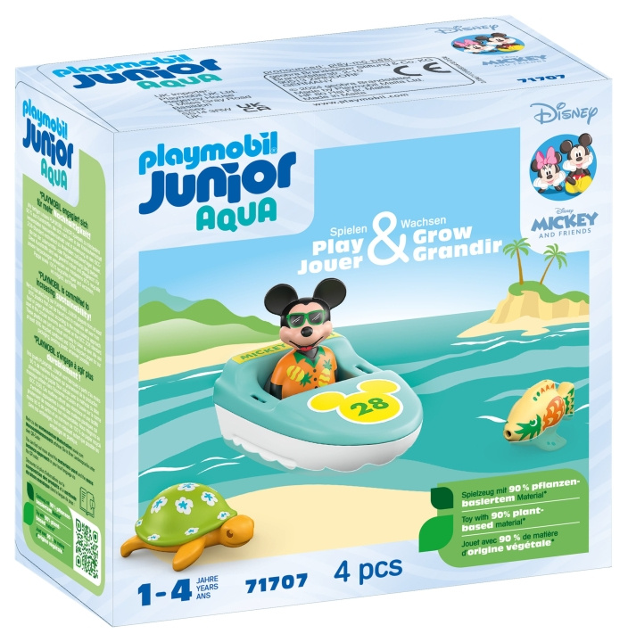 Playmobil JUNIOR - Disney: Musse Piggs båttur (71707) i gruppen LEKSAKER, BARN- & BABYPRODUKTER / Leksaker / Övriga leksaker hos TP E-commerce Nordic AB (C86068)