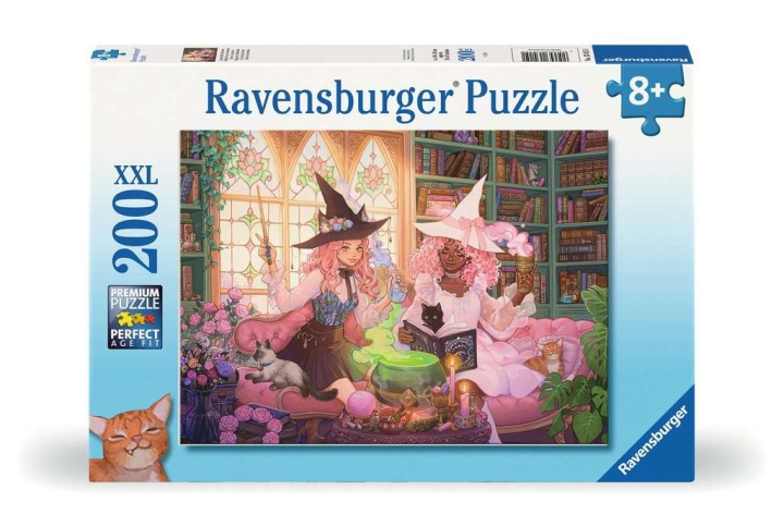 Ravensburger Pussel Förtrollande bibliotek 200p i gruppen LEKSAKER, BARN- & BABYPRODUKTER / Leksaker / Barnpussel hos TP E-commerce Nordic AB (C86097)