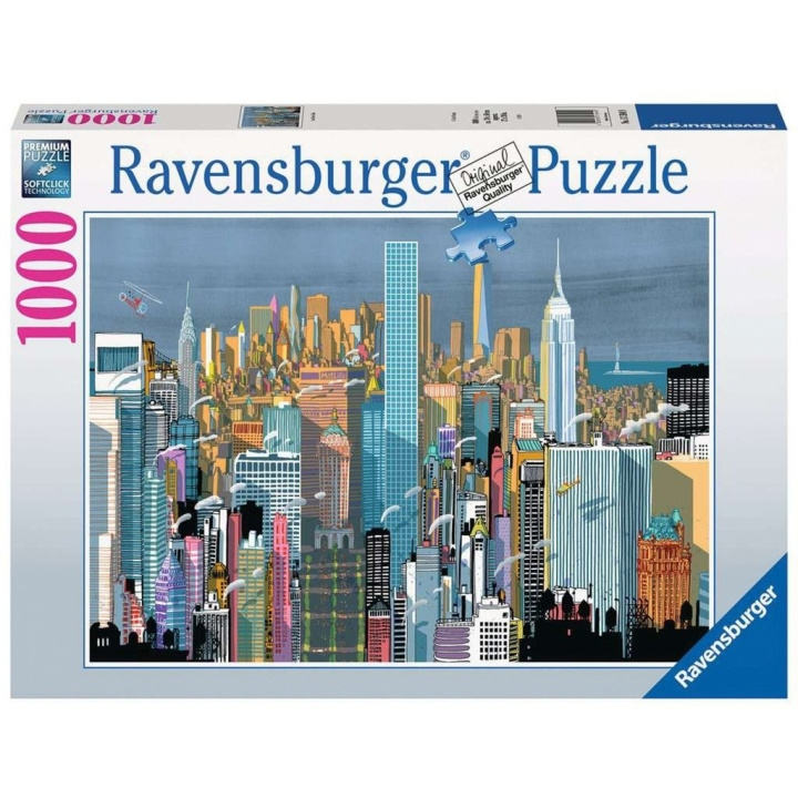 Ravensburger Pussel I Am New York 1000p i gruppen LEKSAKER, BARN- & BABYPRODUKTER / Leksaker / Barnpussel hos TP E-commerce Nordic AB (C86101)