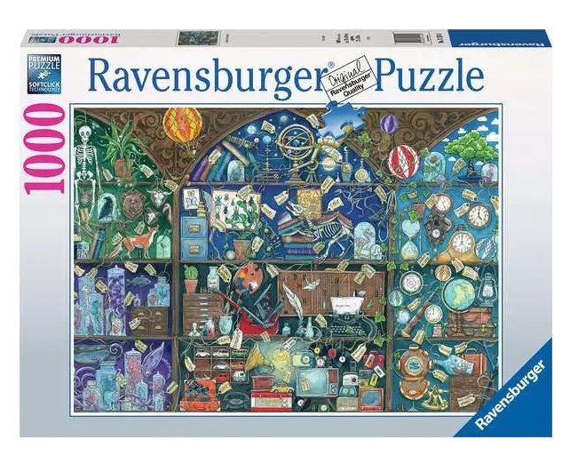 Ravensburger Pussel Kabinett av kuriositeter 1000p i gruppen LEKSAKER, BARN- & BABYPRODUKTER / Leksaker / Barnpussel hos TP E-commerce Nordic AB (C86107)