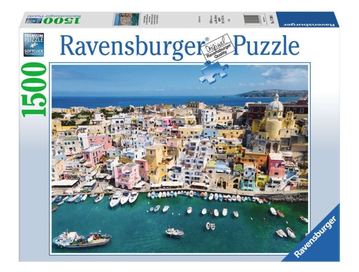 Ravensburger Pussel Färgerna i Procida 1500p i gruppen SPORT, FRITID & HOBBY / Hobby / Pussel hos TP E-commerce Nordic AB (C86109)