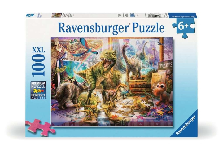 Ravensburger Pussel Dino Toys Come To Life 100p i gruppen LEKSAKER, BARN- & BABYPRODUKTER / Leksaker / Barnpussel hos TP E-commerce Nordic AB (C86139)