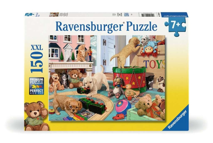 Ravensburger Pussel Lilla tassens lekstund 150p i gruppen LEKSAKER, BARN- & BABYPRODUKTER / Leksaker / Barnpussel hos TP E-commerce Nordic AB (C86140)