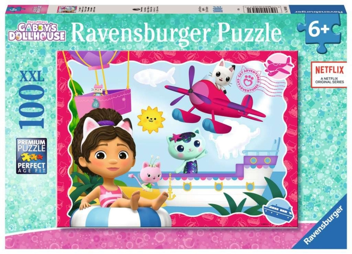 Ravensburger Pussel Gabby\'s Dollhouse 100p i gruppen LEKSAKER, BARN- & BABYPRODUKTER / Leksaker / Barnpussel hos TP E-commerce Nordic AB (C86149)