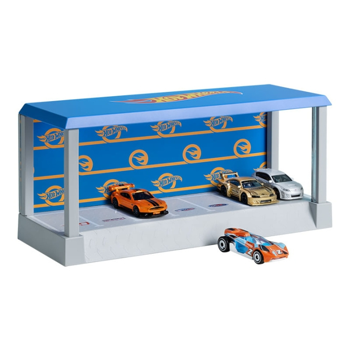 Paladone Hot Wheels Garage Vitrinskåp Ljus i gruppen LEKSAKER, BARN- & BABYPRODUKTER / Leksaker / Leksaksbilar & andra fordon hos TP E-commerce Nordic AB (C86155)