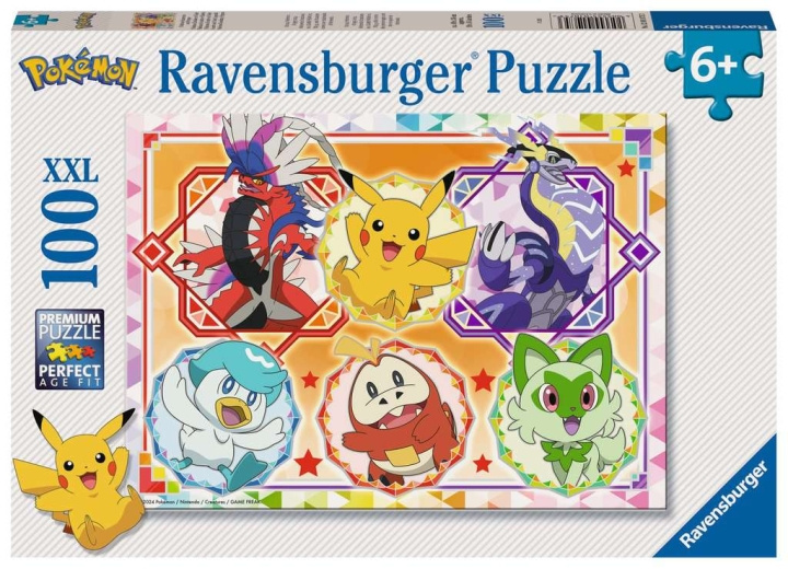 Ravensburger Pokémon-pussel 100p i gruppen LEKSAKER, BARN- & BABYPRODUKTER / Leksaker / Barnpussel hos TP E-commerce Nordic AB (C86156)