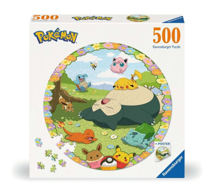 Ravensburger Pussel Blomstrande Pokémon 500p i gruppen LEKSAKER, BARN- & BABYPRODUKTER / Leksaker / Barnpussel hos TP E-commerce Nordic AB (C86157)