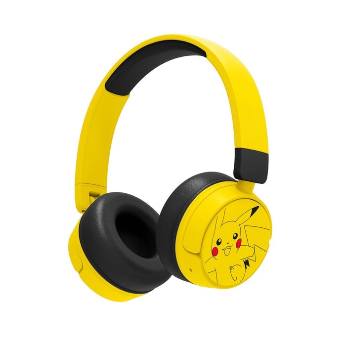 OTL Bluetooth-headset m/Perental kontroll - Pokemon Pikachu Yellow i gruppen HEMELEKTRONIK / Ljud & Bild / Hörlurar & Tillbehör / Hörlurar hos TP E-commerce Nordic AB (C86234)