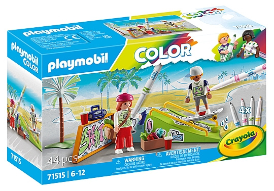 Playmobil Skatepark (71515) i gruppen LEKSAKER, BARN- & BABYPRODUKTER / Leksaker / Lekset hos TP E-commerce Nordic AB (C86252)