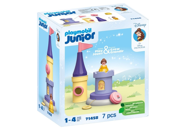 Playmobil JUNIOR - Disney: Belles lektorn med ljud (71458) i gruppen LEKSAKER, BARN- & BABYPRODUKTER / Leksaker / Lekset hos TP E-commerce Nordic AB (C86265)