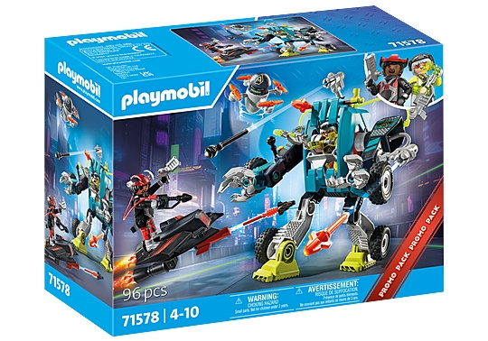 Playmobil Robot mot glidflygplan (71578) i gruppen LEKSAKER, BARN- & BABYPRODUKTER / Leksaker / Lekset hos TP E-commerce Nordic AB (C86268)