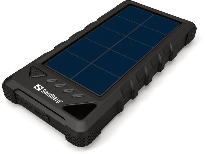 Sandberg Outdoor Solar Powerbank 16000mAh i gruppen SMARTPHONE & SURFPLATTOR / Laddare & Kablar / Powerbanks hos TP E-commerce Nordic AB (C86279)