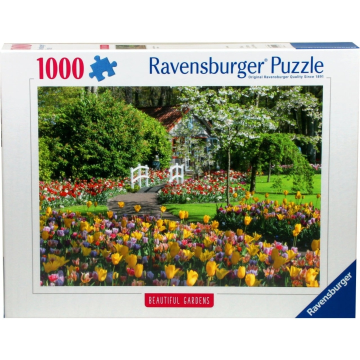 Ravensburger Keukenhofs trädgårdar 1000p - (12000851) i gruppen LEKSAKER, BARN- & BABYPRODUKTER / Leksaker / Barnpussel hos TP E-commerce Nordic AB (C86304)