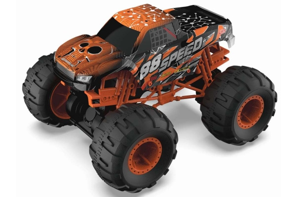 TEC-TOY Speed Monster R/C 1:12, 2,4G 7,4V, gyro & ljud - Orange (471259) i gruppen LEKSAKER, BARN- & BABYPRODUKTER / Radiostyrt / Radiostyrda bilar hos TP E-commerce Nordic AB (C86308)