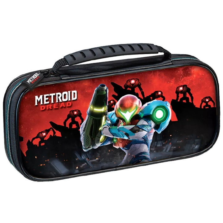 NACON Big Ben Nintendo Switch Officiellt Resefodral Metroid Dread i gruppen HEMELEKTRONIK / Spelkonsoler & Tillbehör / Nintendo Switch / Tillbehör hos TP E-commerce Nordic AB (C86320)