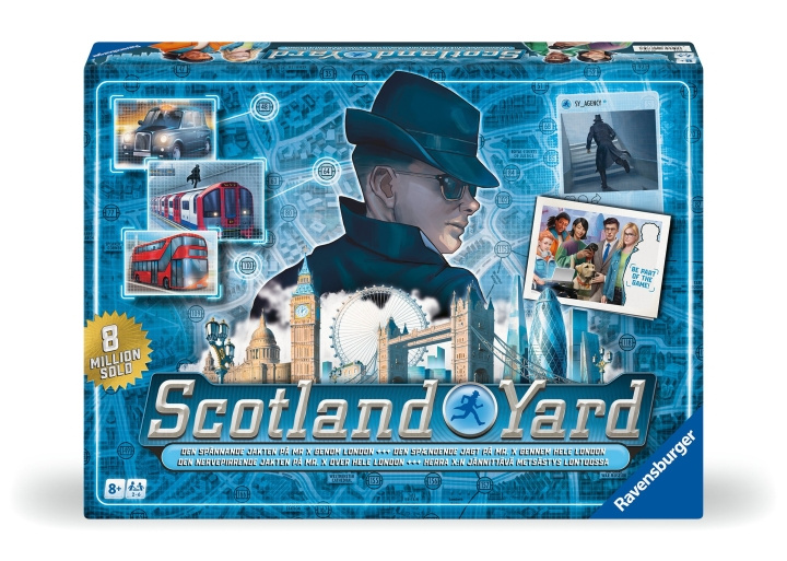 Ravensburger Scotland Yard (Nordisk) - 10822675 i gruppen LEKSAKER, BARN- & BABYPRODUKTER / Leksaker / Sällskapsspel / Familjespel hos TP E-commerce Nordic AB (C86351)