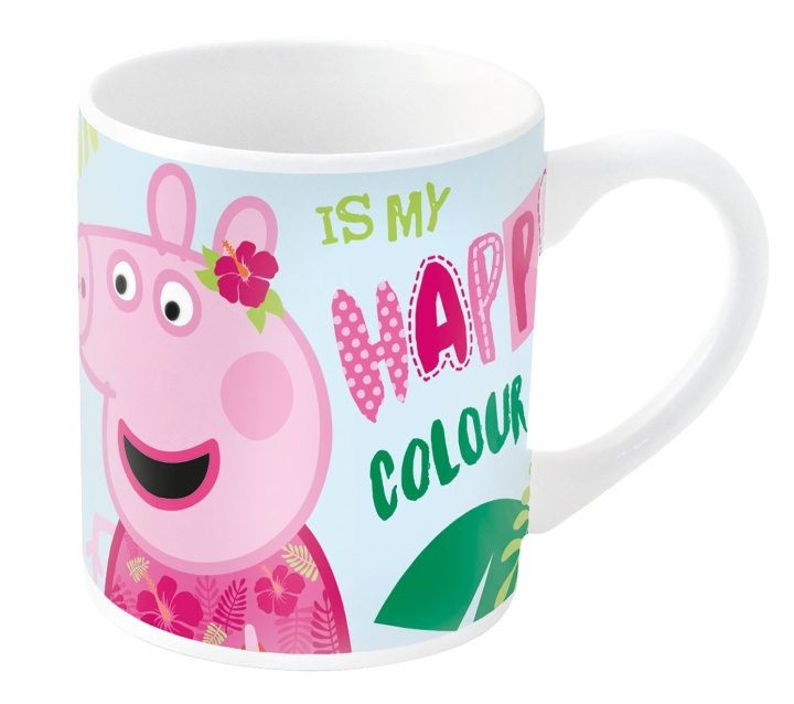 Peppa Pig Peppa Pig Stor - Mugg i keramik - (20100) i gruppen SPORT, FRITID & HOBBY / Roliga prylar / Muggar hos TP E-commerce Nordic AB (C86373)