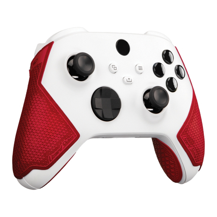 LIZARD SKINS DSP handkontrollgrepp för Xbox Series X - Crimson Red i gruppen HEMELEKTRONIK / Spelkonsoler & Tillbehör / Xbox Series X/S hos TP E-commerce Nordic AB (C86386)