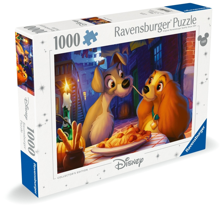 Ravensburger Pussel Lady och luffaren 1000p (12000003) i gruppen LEKSAKER, BARN- & BABYPRODUKTER / Leksaker / Barnpussel hos TP E-commerce Nordic AB (C86399)