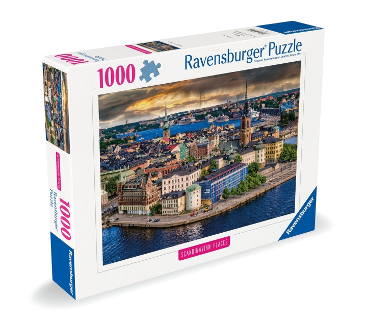 Ravensburger Pussel Skandinavisk Stockholm Sverige 1000p (12000114) i gruppen LEKSAKER, BARN- & BABYPRODUKTER / Leksaker / Barnpussel hos TP E-commerce Nordic AB (C86401)