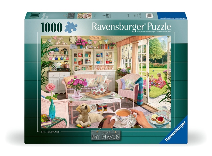 Ravensburger Pussel The Tea Shed 1000p (12000164) i gruppen LEKSAKER, BARN- & BABYPRODUKTER / Leksaker / Barnpussel hos TP E-commerce Nordic AB (C86402)