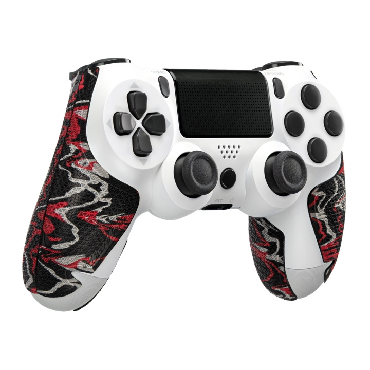 LIZARD SKINS DSP-handkontrollgrepp för PlayStation 4 - Wildfire Camo i gruppen HEMELEKTRONIK / Spelkonsoler & Tillbehör / Sony PlayStation 4 hos TP E-commerce Nordic AB (C86410)