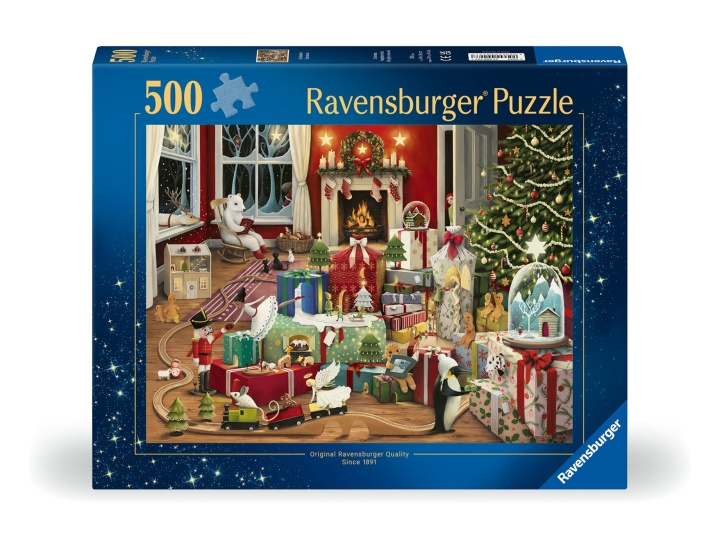 Ravensburger Pussel Enchanted Christmas 500p (12000227) i gruppen SPORT, FRITID & HOBBY / Hobby / Pussel hos TP E-commerce Nordic AB (C86417)