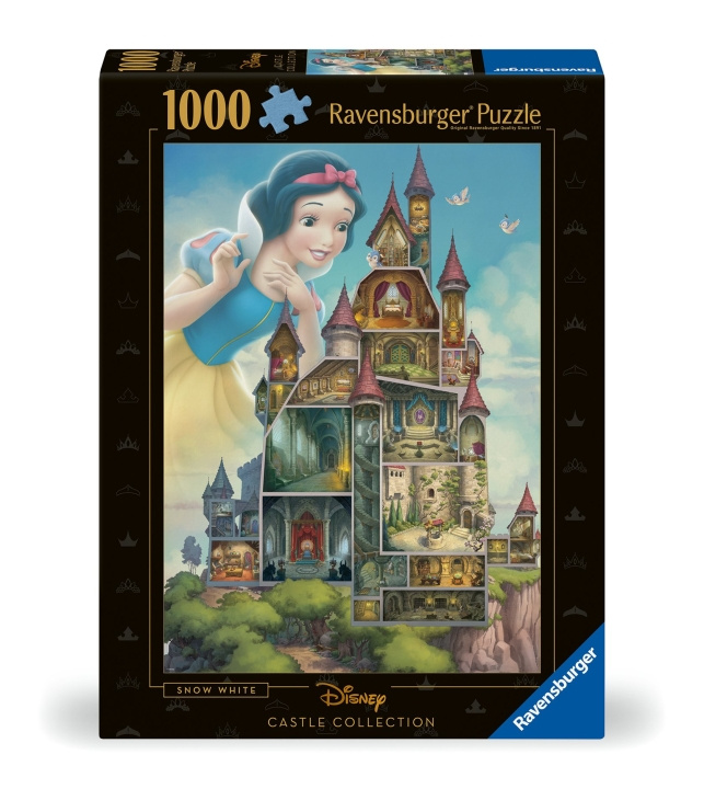 Ravensburger Pussel Disney Slott Snövit 1000p (12000257) i gruppen LEKSAKER, BARN- & BABYPRODUKTER / Leksaker / Barnpussel hos TP E-commerce Nordic AB (C86421)