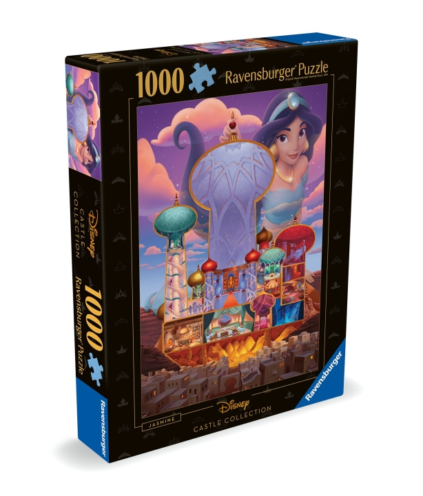 Ravensburger Pussel Disney Slott Jasmine 1000p (12000258) i gruppen LEKSAKER, BARN- & BABYPRODUKTER / Leksaker / Barnpussel hos TP E-commerce Nordic AB (C86422)