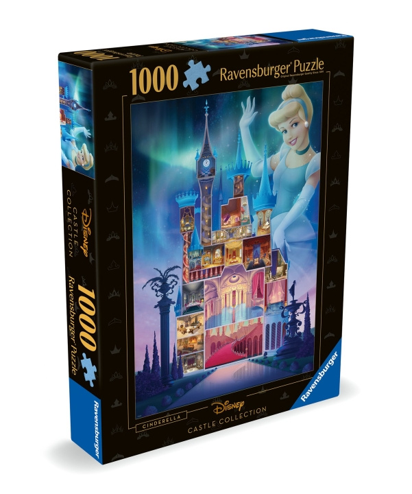 Ravensburger Pussel Disney Slott Askungen 1000p (12000259 i gruppen LEKSAKER, BARN- & BABYPRODUKTER / Leksaker / Barnpussel hos TP E-commerce Nordic AB (C86423)