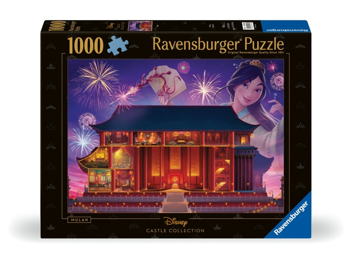 Ravensburger Pussel Disney Slott Mulan 1000p (12000260) i gruppen LEKSAKER, BARN- & BABYPRODUKTER / Leksaker / Barnpussel hos TP E-commerce Nordic AB (C86424)