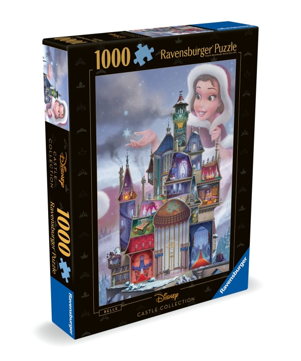 Ravensburger Pussel Disney Castles Belle 1000p (12000262) i gruppen LEKSAKER, BARN- & BABYPRODUKTER / Leksaker / Barnpussel hos TP E-commerce Nordic AB (C86427)