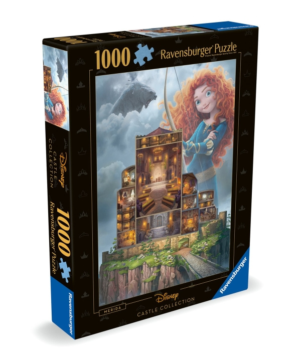 Ravensburger Pussel Disney Slott Merida 1000p (12000263) i gruppen LEKSAKER, BARN- & BABYPRODUKTER / Leksaker / Barnpussel hos TP E-commerce Nordic AB (C86428)