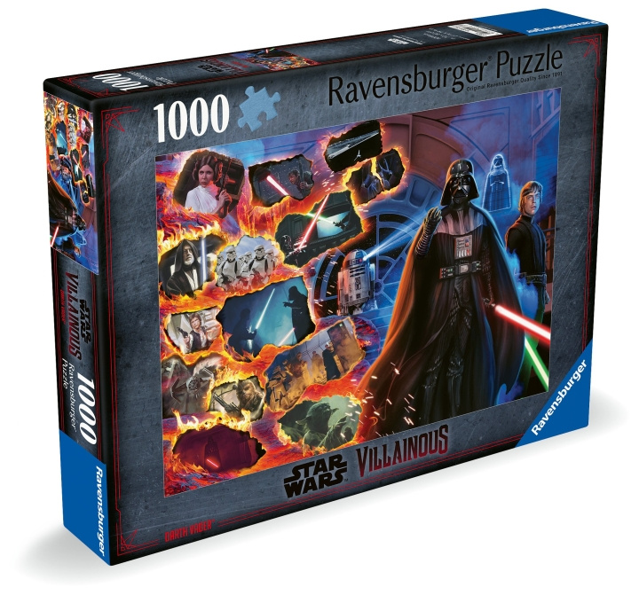 Ravensburger Pussel Star Wars Villainous Darth Vader 1000p (12000267) i gruppen SPORT, FRITID & HOBBY / Hobby / Pussel hos TP E-commerce Nordic AB (C86433)