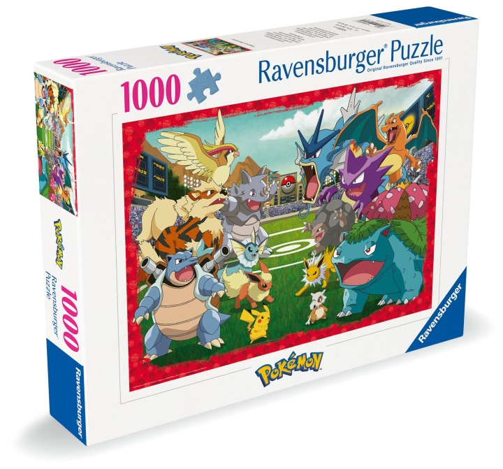 Ravensburger Pussel Pokémon Showdown 1000p (12000628) i gruppen LEKSAKER, BARN- & BABYPRODUKTER / Leksaker / Barnpussel hos TP E-commerce Nordic AB (C86460)