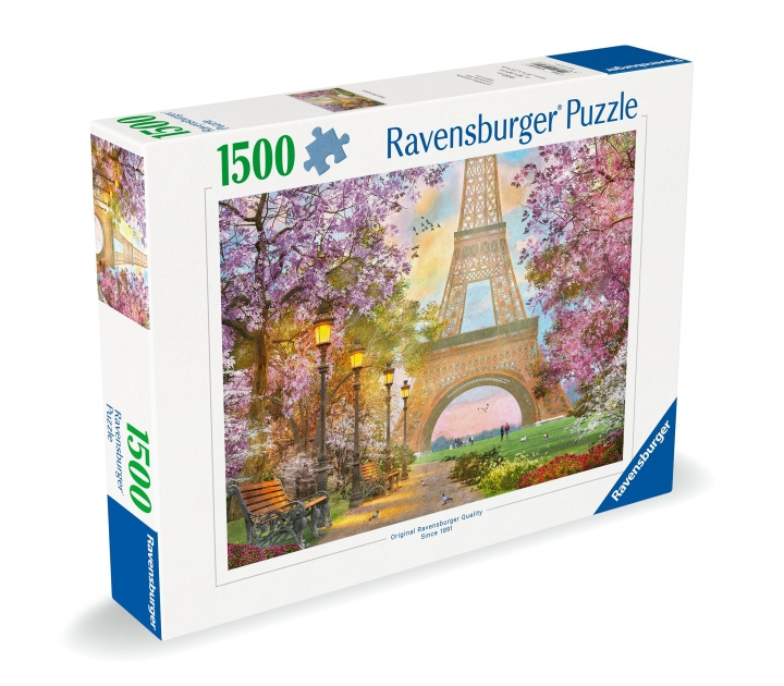 Ravensburger Pussel Paris Romance 1500p (12000694) i gruppen LEKSAKER, BARN- & BABYPRODUKTER / Leksaker / Barnpussel hos TP E-commerce Nordic AB (C86470)