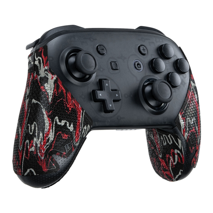 LIZARD SKINS DSP Controller Grip för Switch Pro-kontroller - Wildfire Camo i gruppen HEMELEKTRONIK / Spelkonsoler & Tillbehör / Nintendo Switch hos TP E-commerce Nordic AB (C86486)