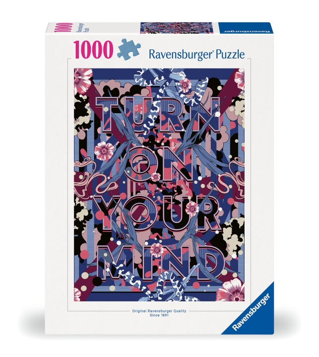 Ravensburger Pussel Turn On Your Mind 1000p (12000783) i gruppen LEKSAKER, BARN- & BABYPRODUKTER / Leksaker / Barnpussel hos TP E-commerce Nordic AB (C86528)