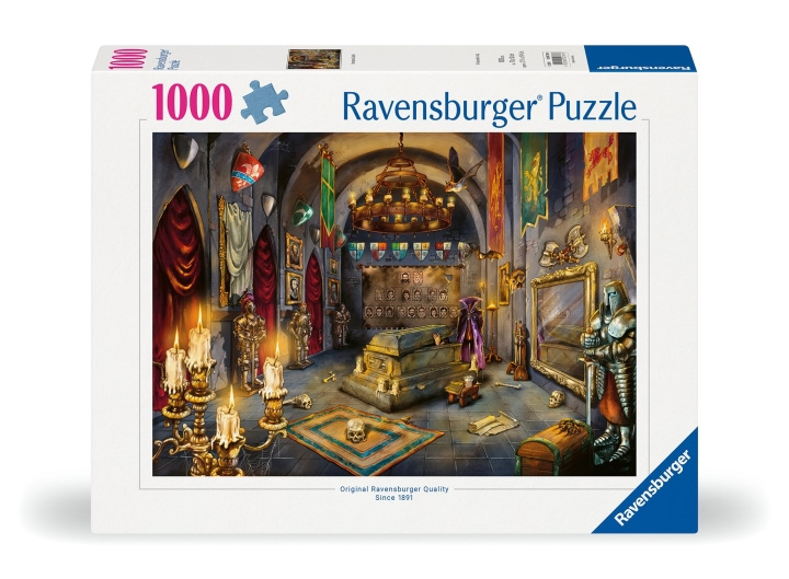 Ravensburger Pussel The Vampire\'s Castle 1000p (12000787) i gruppen LEKSAKER, BARN- & BABYPRODUKTER / Leksaker / Barnpussel hos TP E-commerce Nordic AB (C86530)